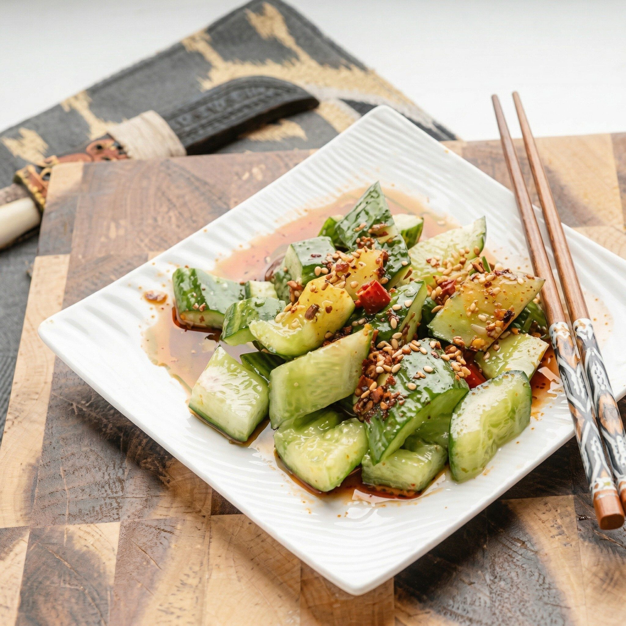 A1. Cucumber Salad 拍黄瓜.
