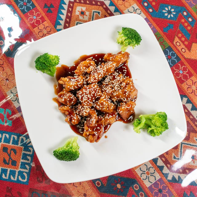 Sesame Chicken.