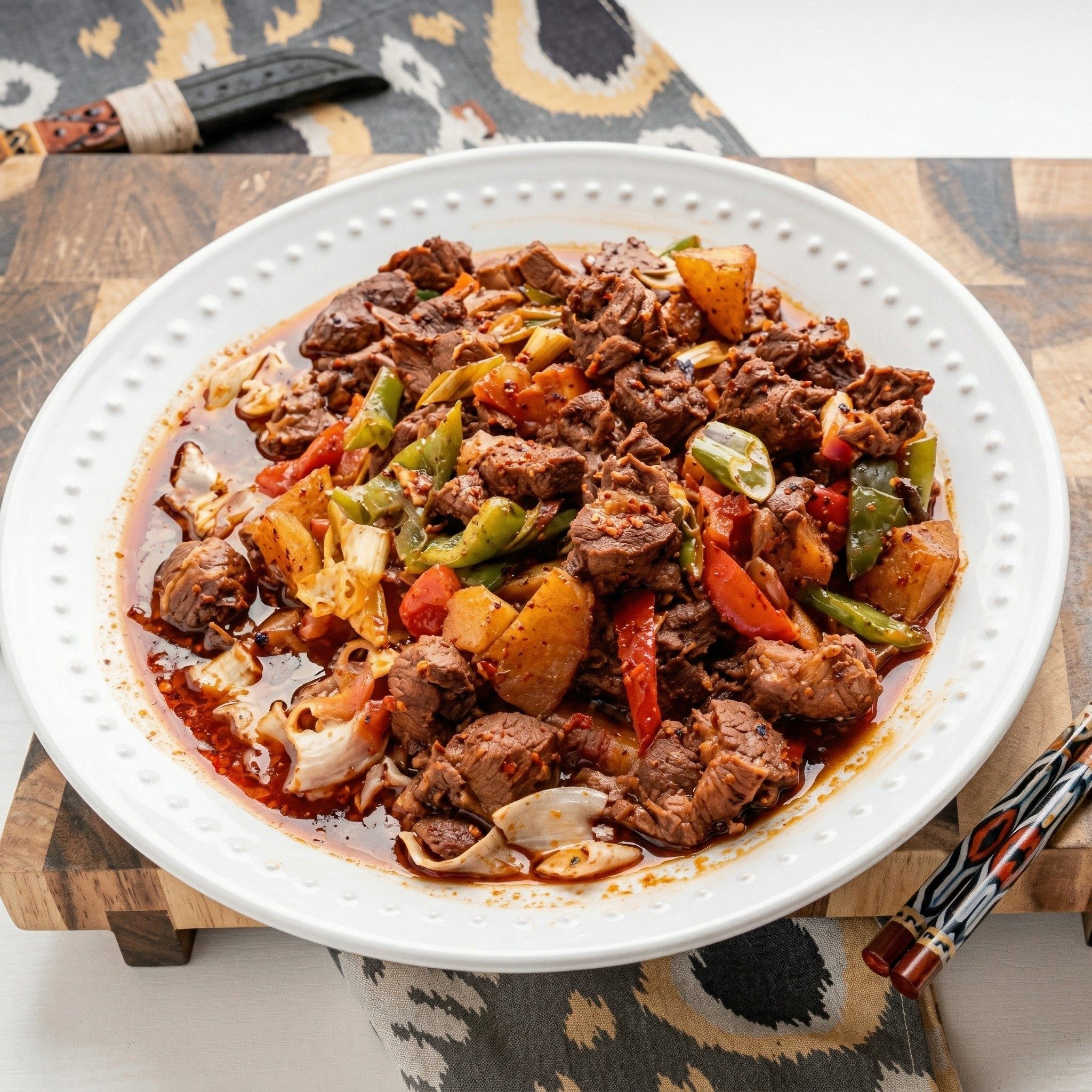 E2. Big Plate Chicken 大盘鸡.