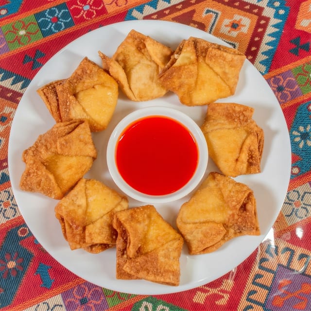 Fried Crab Meat Wonton.