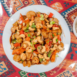 Shrimp with Cashew Nuts
