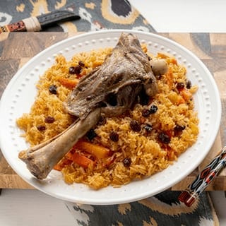 E3. Lamb Shank Polow 羊腿抓饭
