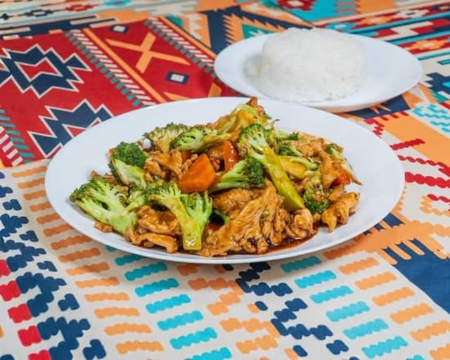 A7. 鸡肉西兰花 Broccoli.